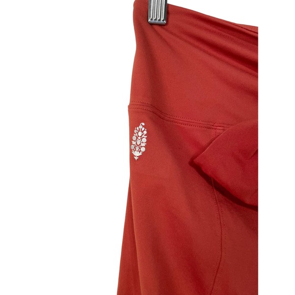 Free People FP Movement High-Rise Ankle Length Ursa Leggings Orange Size L - Picture 7 of 11